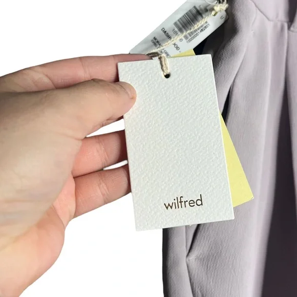 Wilfred Dashwood High waisted pleated crepe pants Size 14 - Picture 3 of 9